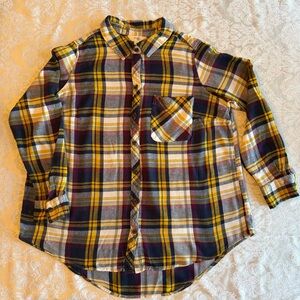Terra & Sky Multicolor Plaid Shirt